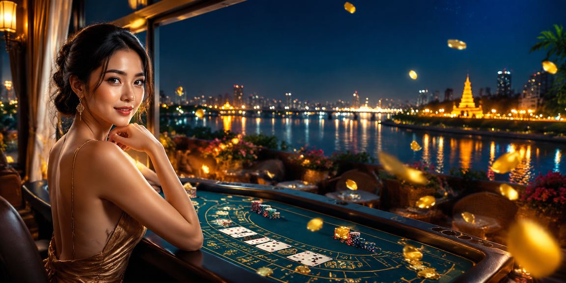 Người dùng tại Hà Nội ngồi quán cà phê, mở ứng dụng xem bàn baccarat trực tiếp trên điện thoại buổi chiều tối